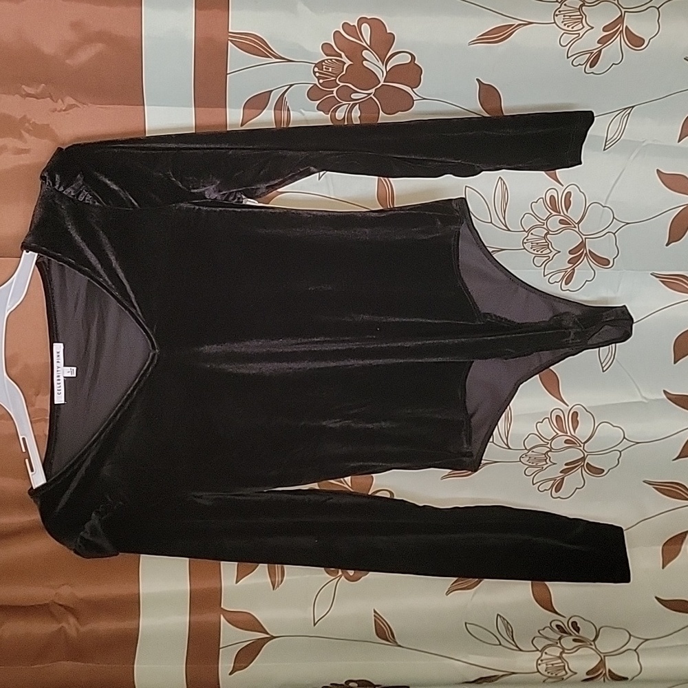 Celebrity Pink Women's Velveteen Body Suit